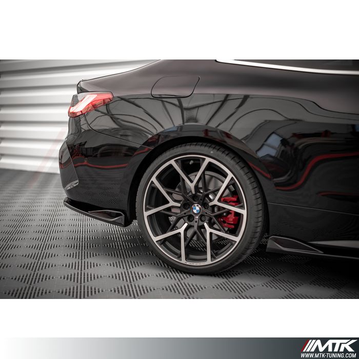 Lames latérales arrière Maxton V2 BMW Serie 4 G22 G23 Pack-M Coupé et cabriolet 2020>